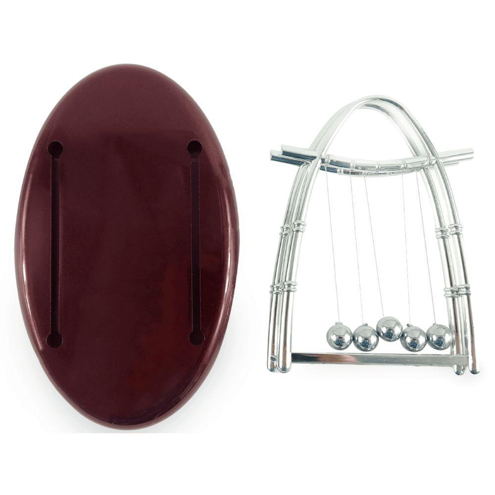 Pêndulo de Newton Modelo Grande Balance Balls Modelo Oval - 4