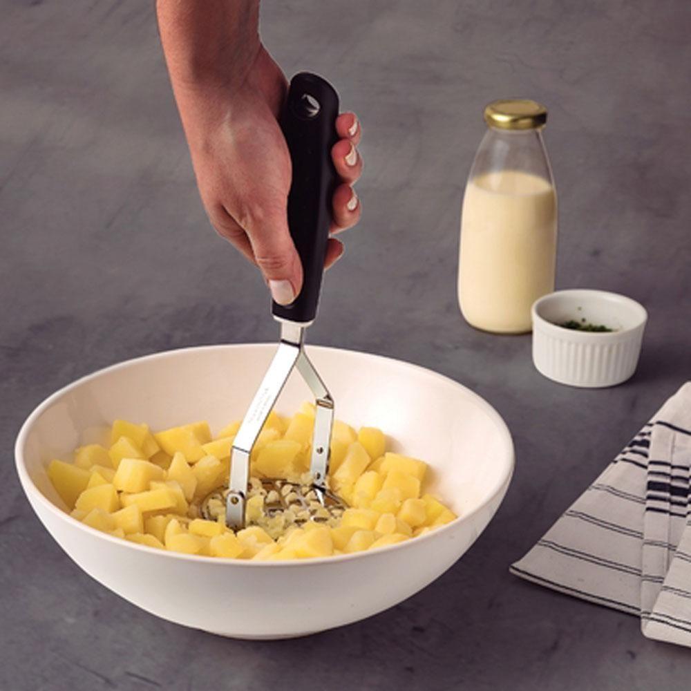 Kit - Faqueiro Plenus 6 Peças + 1 Amassador De Batata E Feijão - Tramontina - 7