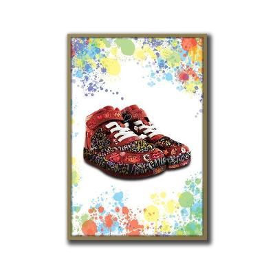 Quadro Decorativo Moldura Caqui