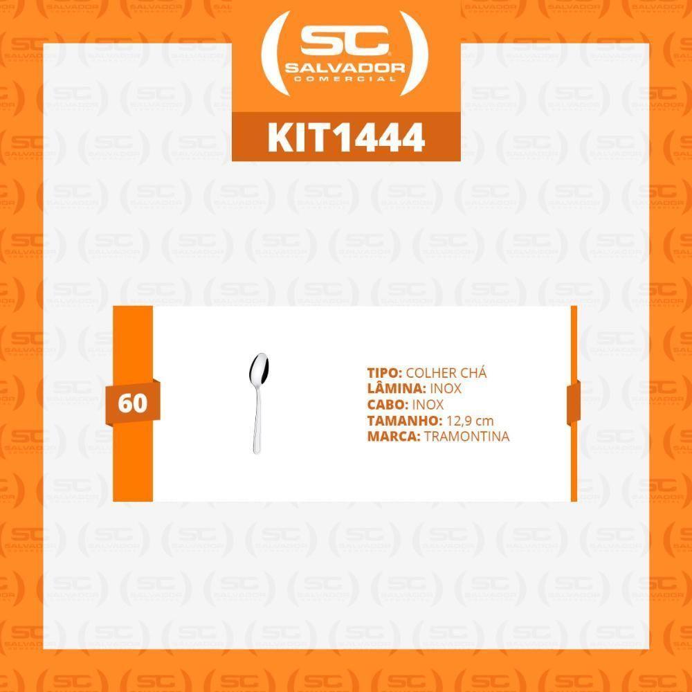 Kit - 60 Colheres De Chá Búzios Em Aço Inox Ccibag - Tramontina - 2