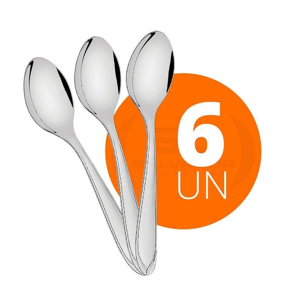 Kit - 6 Colher De Sopa Laguna Em Aço Inox Citop - Tramontina 63906010 - 2