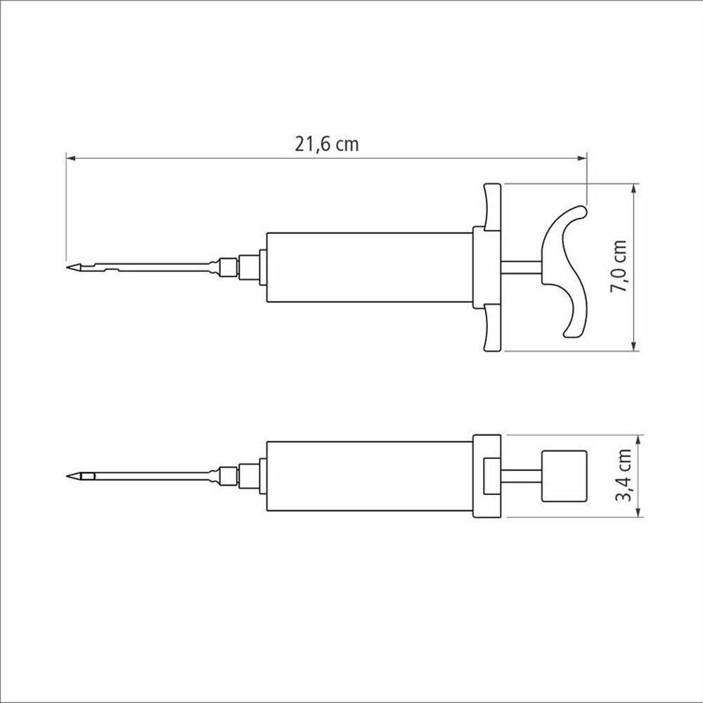 Kit - Faqueiro Plenus 6 Peças + 1 Injetor De Temperos Para Churrasco - Tramontina - 3