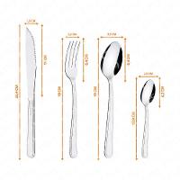 Kit - Faqueiro Plenus 6 Peças + 1 Faqueiro 24 Peças Buzios Inox - Tramontina - 5