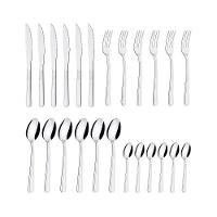 Kit - Faqueiro Plenus 6 Peças + 1 Faqueiro 24 Peças Buzios Inox - Tramontina - 6