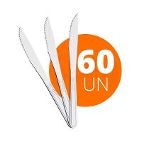 Kit - 60 Facas Para Churrasco Buzios Em Aço Inox 4 Pol Fibag - Tramontina - 1