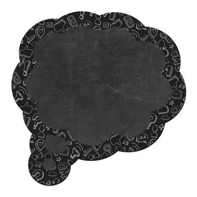 Quadro Lousa Decorativo balão Pensamento´´
