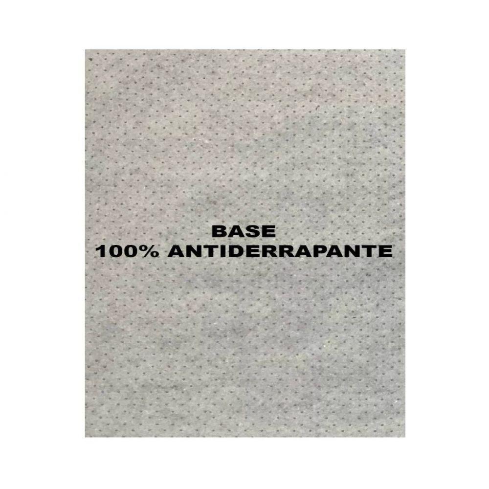 Tapete Sala Escritório 1,00 X 1,50m Macio Antiderente Preto - 7