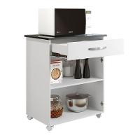 Balcão De Cozinha 2 Portas 1 Gaveta Girassol Kaiki Móveis Branco - 7