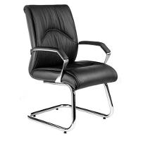 Cadeira Diretor Luxuosa com Base Fixa Linha Eiffel Preto - 2