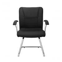 Cadeira Diretor Ergonômica Base Fixa Linha Vivara Preto. - 5