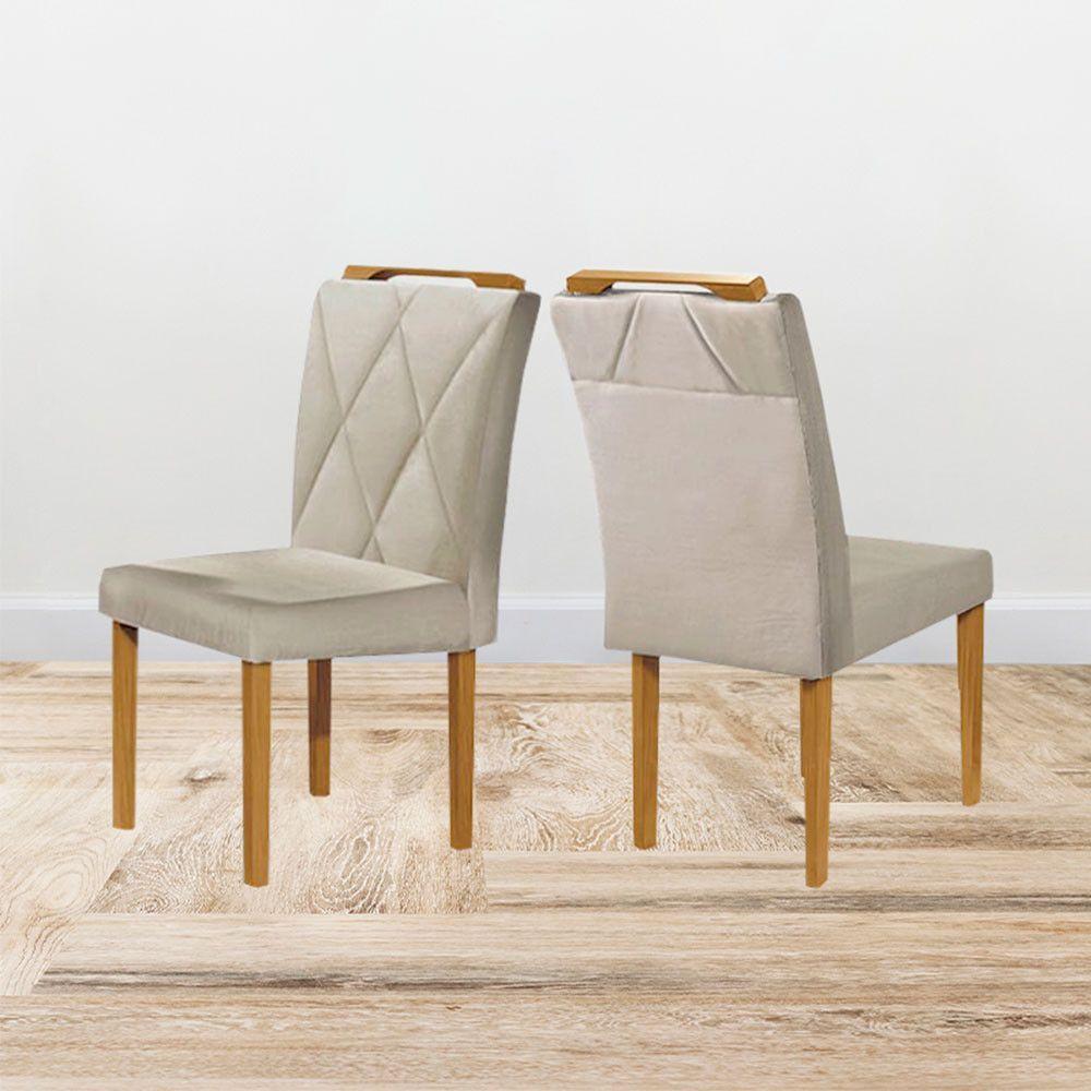 Conjunto Sala De Jantar 4 Lugares Mesa Redonda e 4 Cadeiras - 4