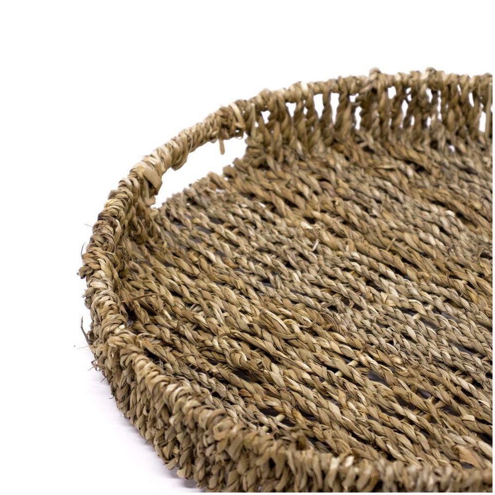 Bandeja De Palha Redonda 5X30X30cm - 3