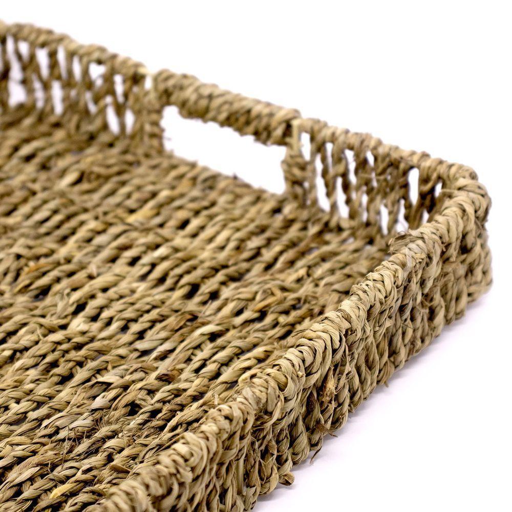 Bandeja De Palha Retangular 6x36x38 Cm - 4