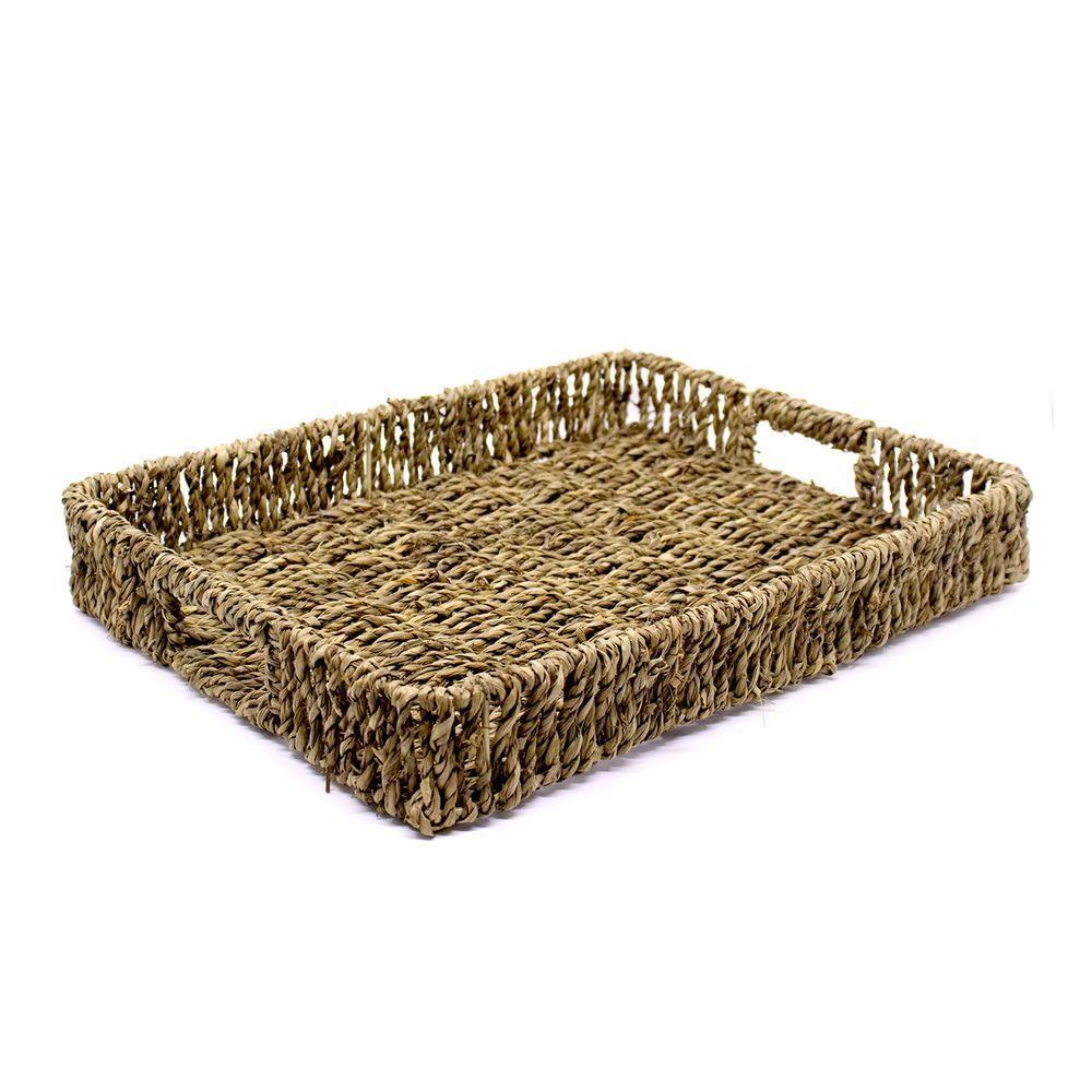 Bandeja De Palha Retangular 6x36x38 Cm - 5