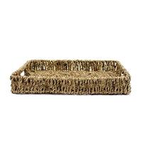 Bandeja De Palha Retangular 6x36x38 Cm - 6