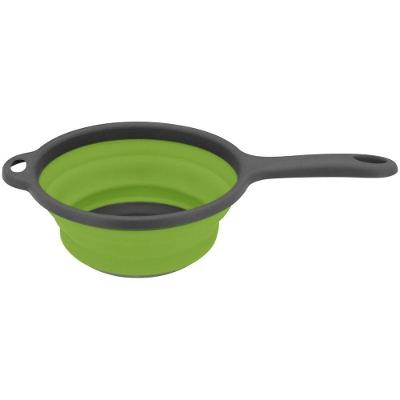 Cooker Escorredor 8X18X32Cm Silicone Verde Retrátil