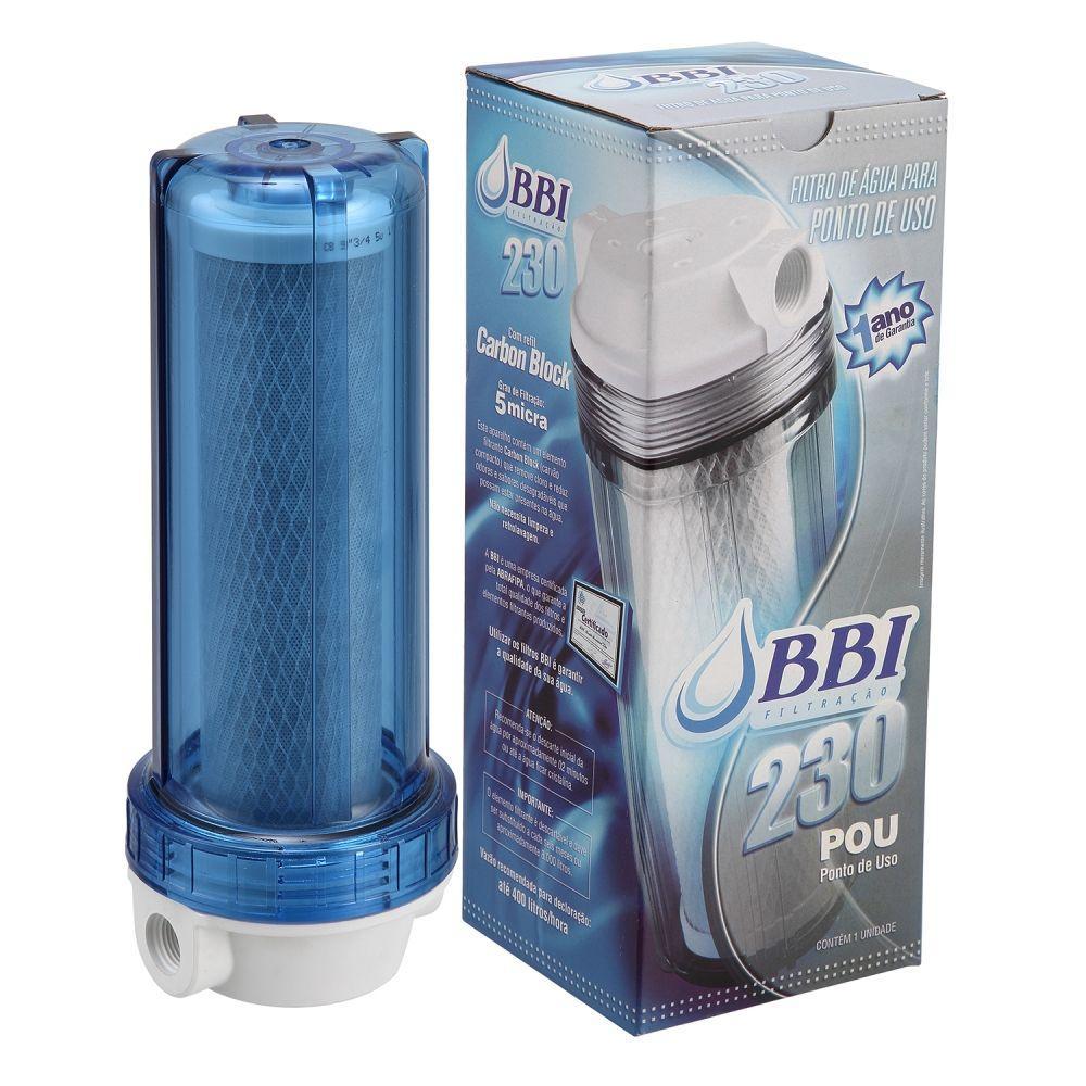 Filtro de Água Carvão Ponto de Uso Tr F230pou/tr BBI - 7