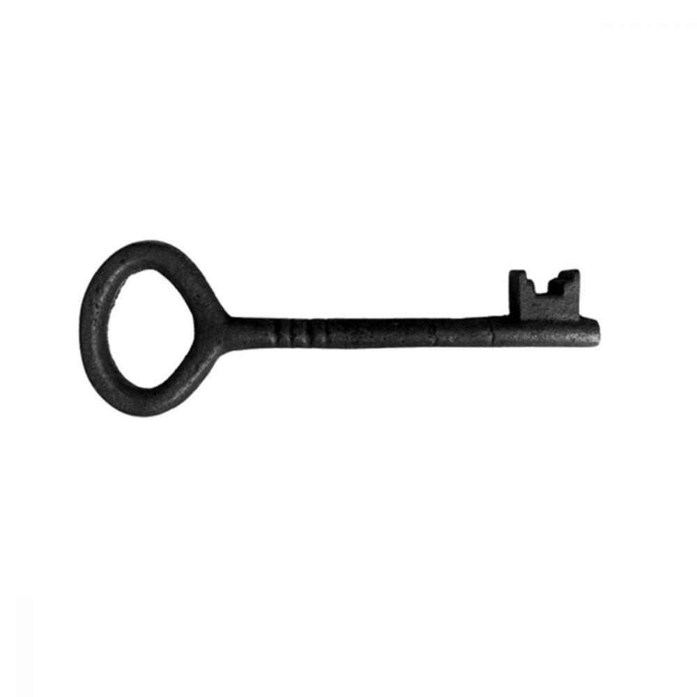 Chave Decorativa Rústica Antiga Enfeite Em Ferro Nº 03 27Cm - 2