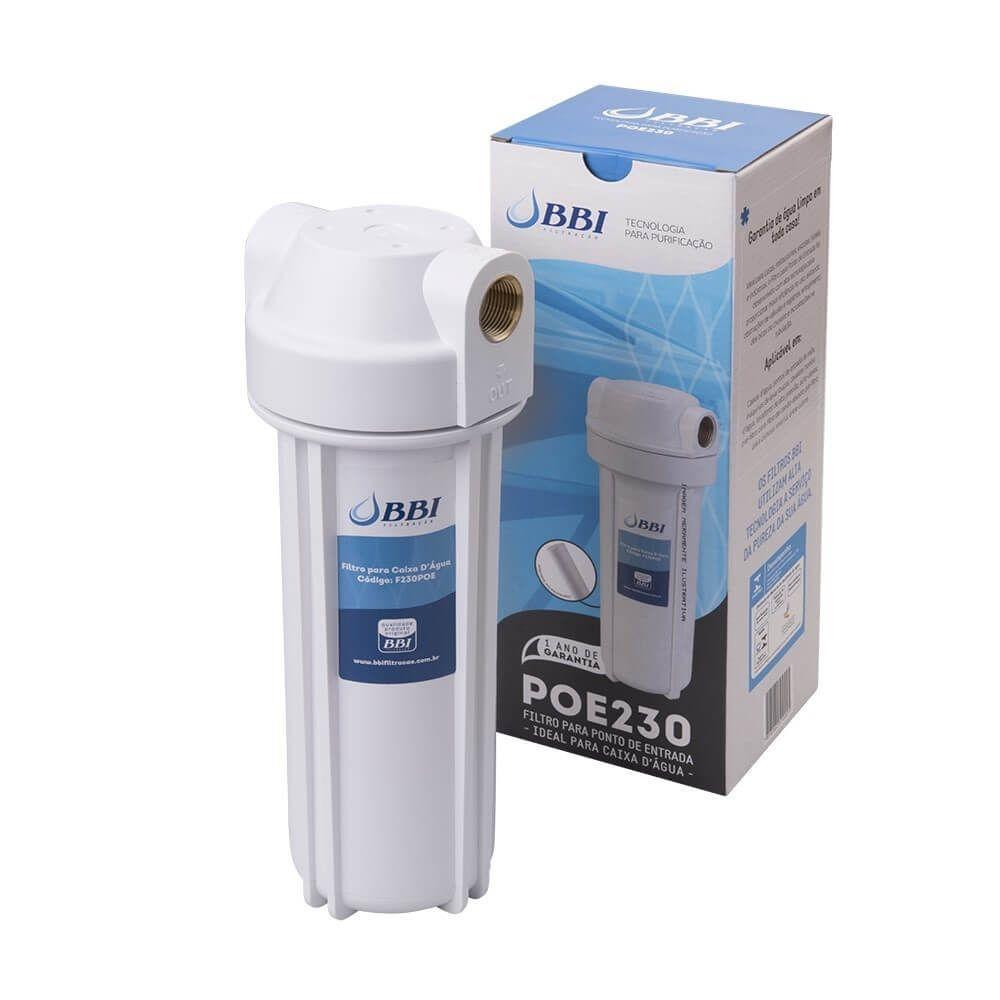 Filtro de Água para Caixa D'água Poe + 4 Refis Bbi Filtração - 9
