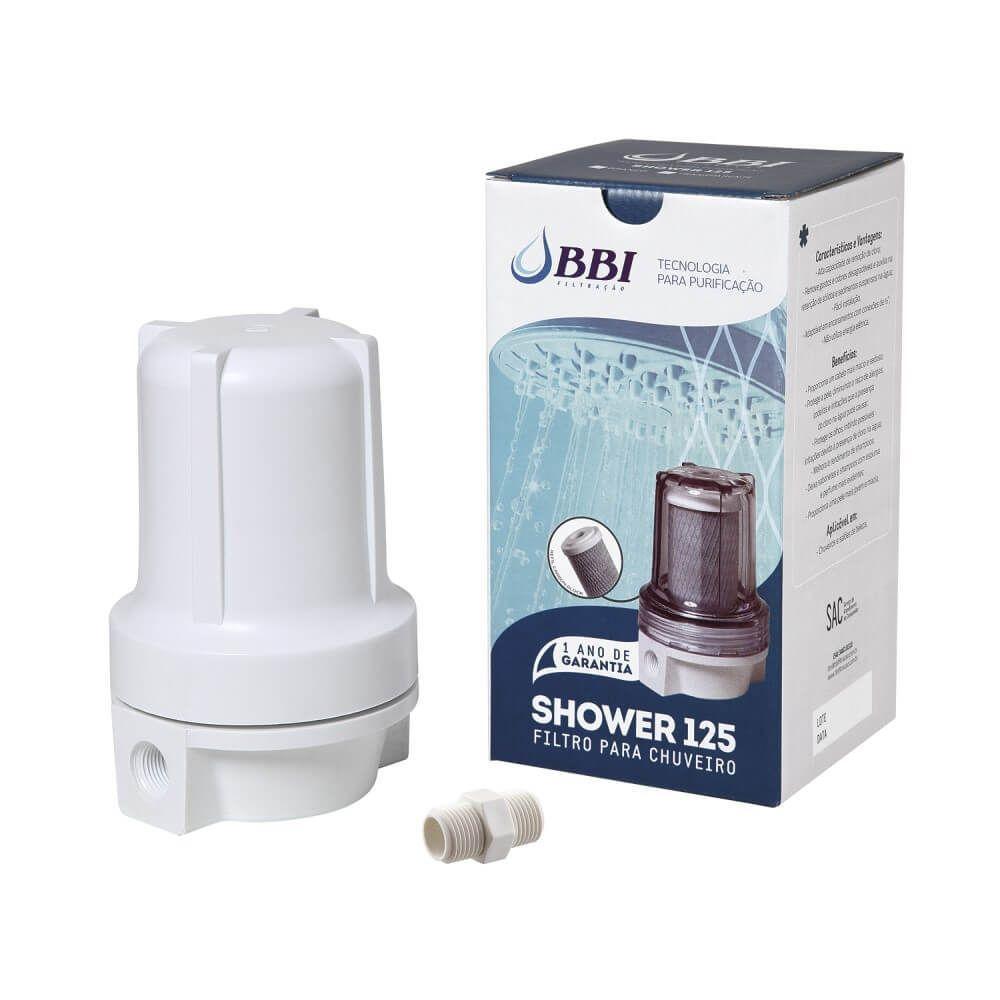 Filtro para Chuveiro Shower125br Branco 5" BBI - 1