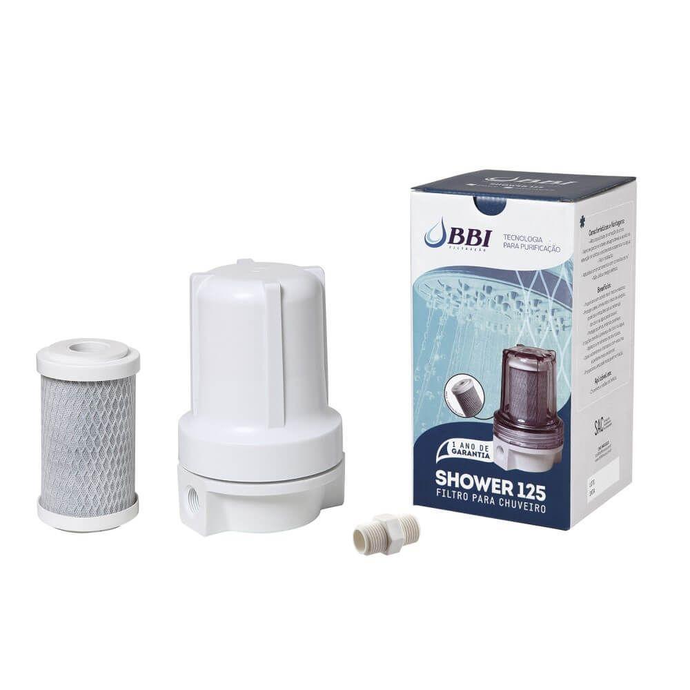 Filtro para Chuveiro Shower125br Branco 5" BBI - 5