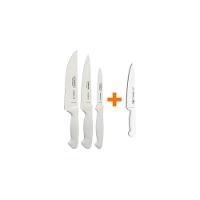 Kit - Faqueiro Premium 3 Peças + 1 Faca De Carne Profissional 6 Pol - Tramontina - 1
