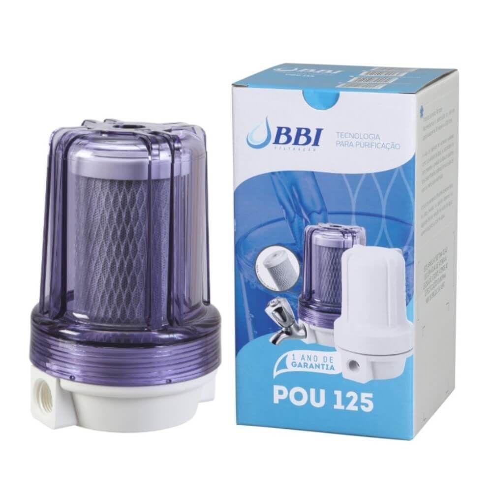 Filtro Pou125 Carvão Ativado Transparente BBI - 5