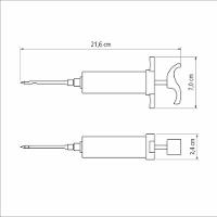 Kit - Faqueiro Premium 3 Peças + 1 Injetor De Temperos Para Churrasco - Tramontina - 5
