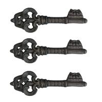 Kit 3 Chaves Decorativas Rústica Enfeite Em Ferro Nº 02 26Cm. - 1