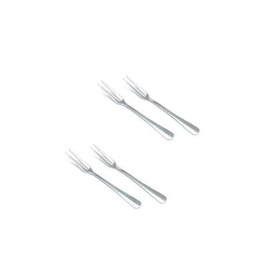 Kit 4 Garfos Para Frutos Do Mar Petisco Marisco Fox Run