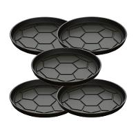 Kit 5 Chapa Petisco Redonda Copa 2022 De Ferro Fumil 20X2Cm. - 1