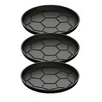 Kit 3 Chapa Petisco Redonda Copa 2022 De Ferro Fumil 20X2Cm. - 1