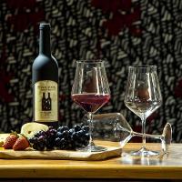 Bohemia Lida Taça Vinho 23X10X10Cm 580Ml Cristal Transp 6Pç - 2