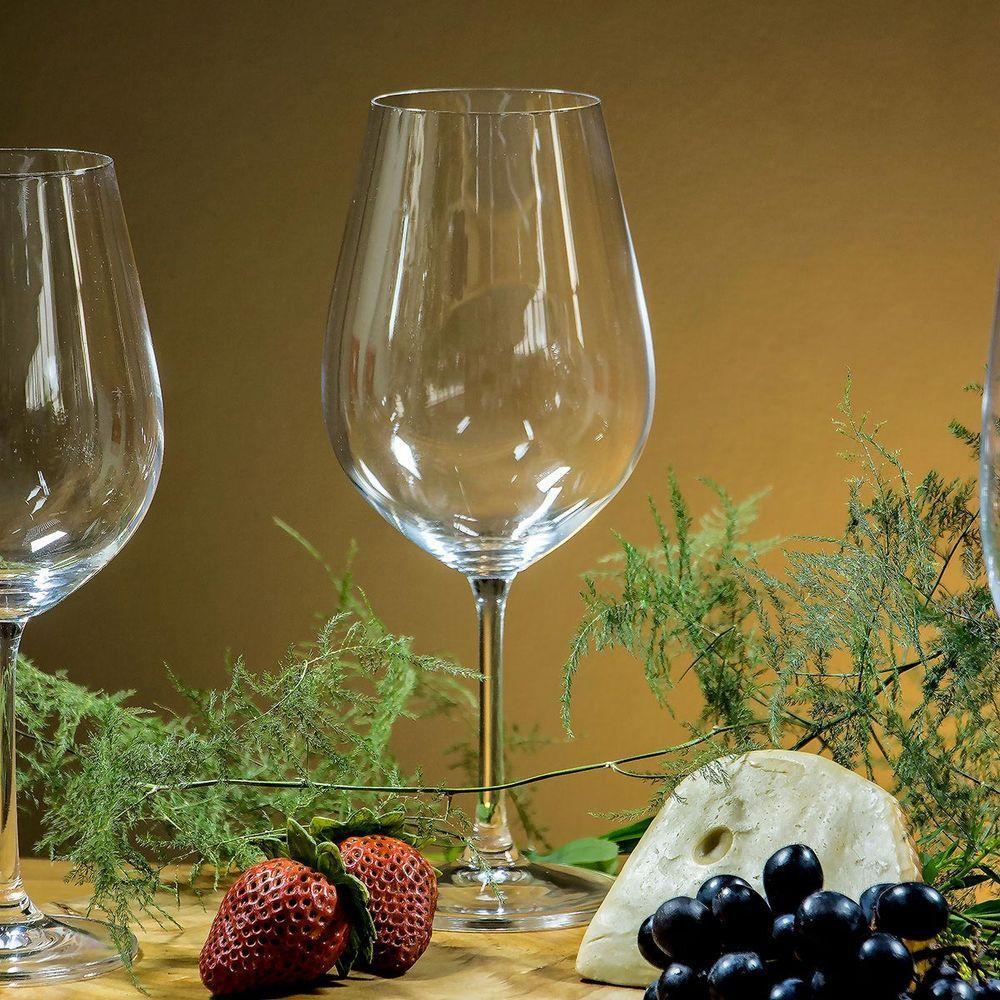 Bohemia Sarah Taça Vinho 23X9X9Cm 520Ml Cristal Transp 6Pç - 2