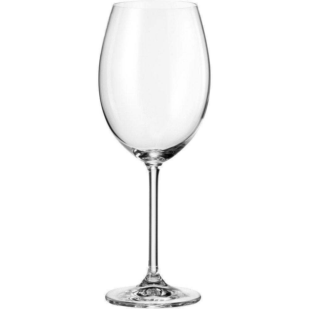 Bohemia Natalia Maxima Taça Vinho 25X9X9Cm 590Ml Cristal Transp 6Pç - 1