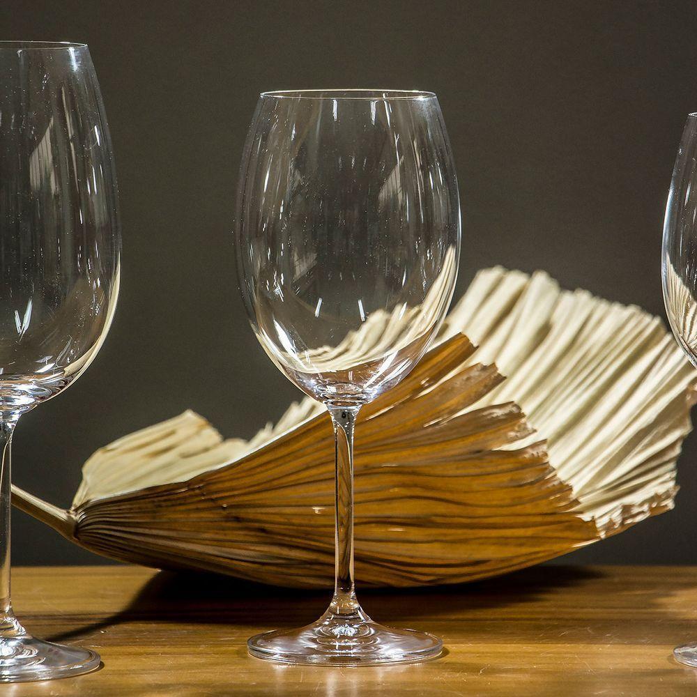 Bohemia Natalia Maxima Taça Vinho 25X9X9Cm 590Ml Cristal Transp 6Pç - 2