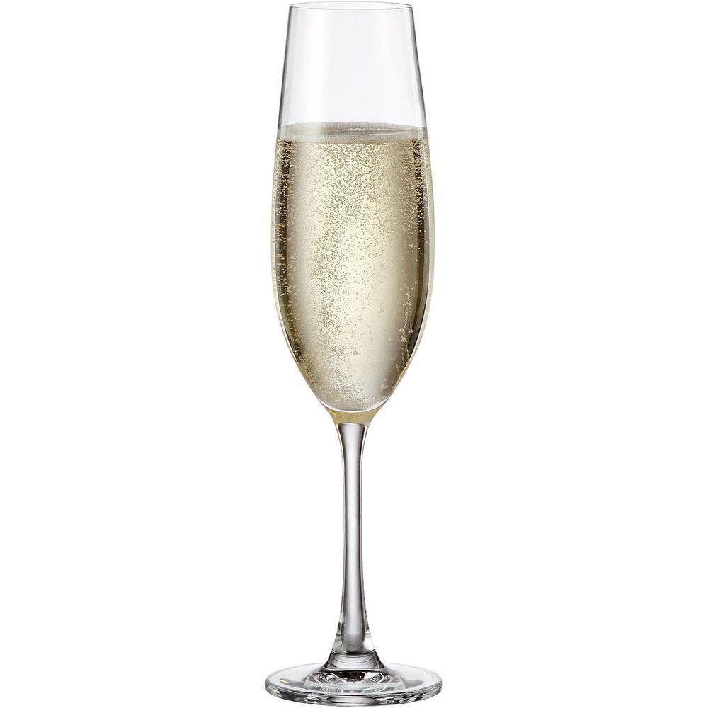 Bohemia Sarah Taça Champanhe 25X6X6Cm 260Ml Cristal Transp 6Pç - 4