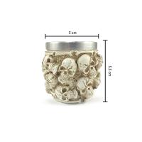 Copo Shot Para Dose Inox Resina Modelo 17 Caveiras - 10