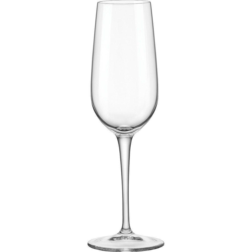 Bormioli Rocco Spazio Taça Champanhe 21X7X7Cm 215Ml Vidro Transp 3Pç - 1