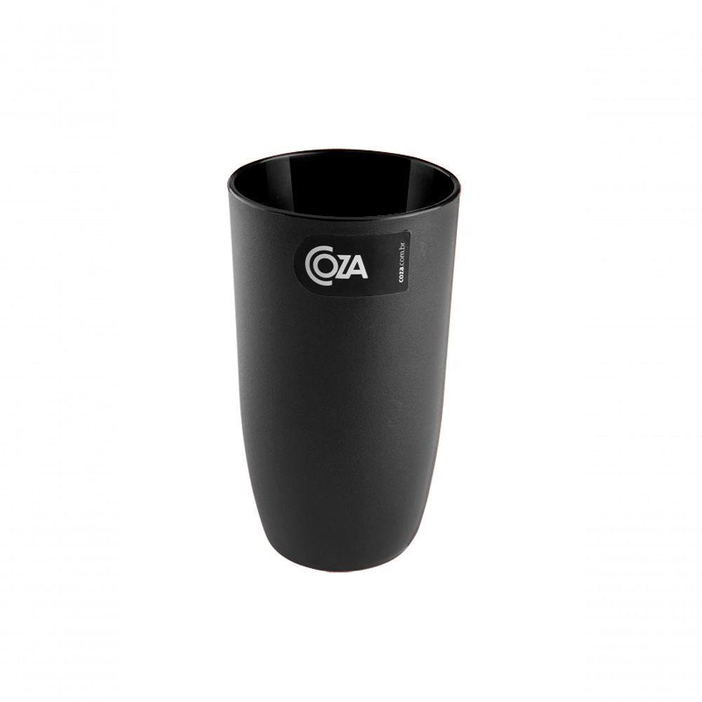 Copo Alto Cozy 7,3 X 7,3 X 13,1 Cm 400 Ml Preto Coza - 1