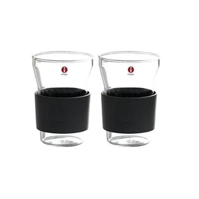 Conjunto 2 Copos 300ml Taça Chá Suco Vidro Hotcool Iittala