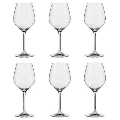 Conjunto De Taças De Cristal Para Vinho Branco 6 Peças 360 Ml Oxford