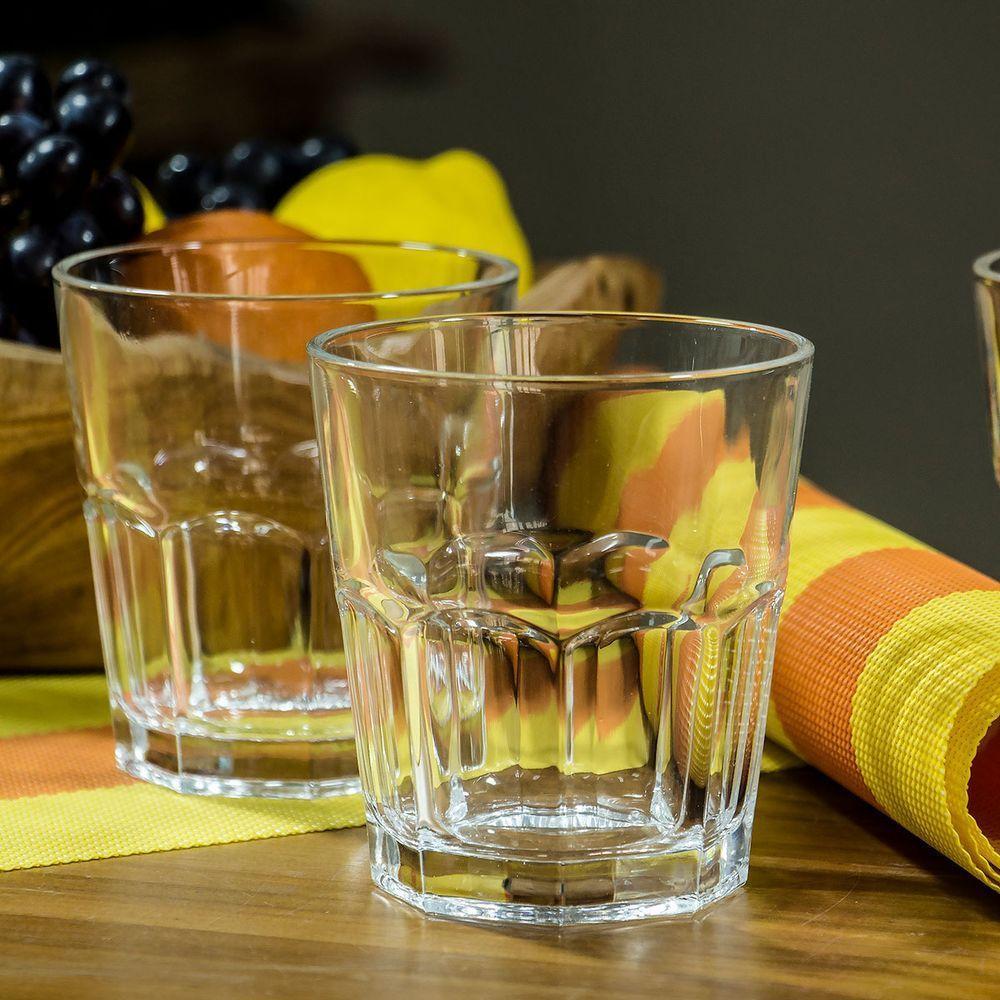 Copo Uísque 10X9X9Cm 350Ml Vidro Transp 6Pç - 2