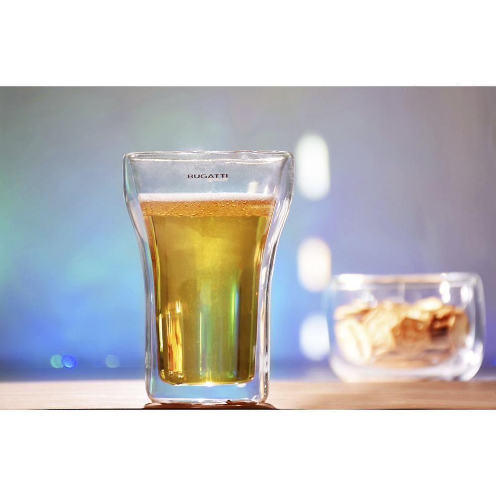 Conjunto 2 Copos Parede Dupla Suco Drink 350ml Bugatti - 4