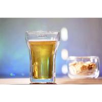 Conjunto 2 Copos Parede Dupla Suco Drink 350ml Bugatti