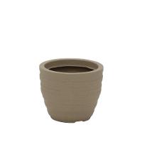 Vaso Inca Tramontina Basic em Polietileno Areia 24 Cm - 1