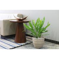 Vaso Inca Tramontina Basic em Polietileno Areia 24 Cm - 6