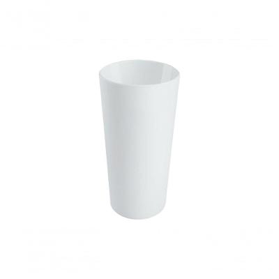 Copo Cônico Casual 8,2 X 8,2 X 16,2 Cm 500 Ml Branco Coza