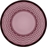 Copo Long Drink 12X8X8Cm 370Ml Vidro Rosa 6Pç - 3