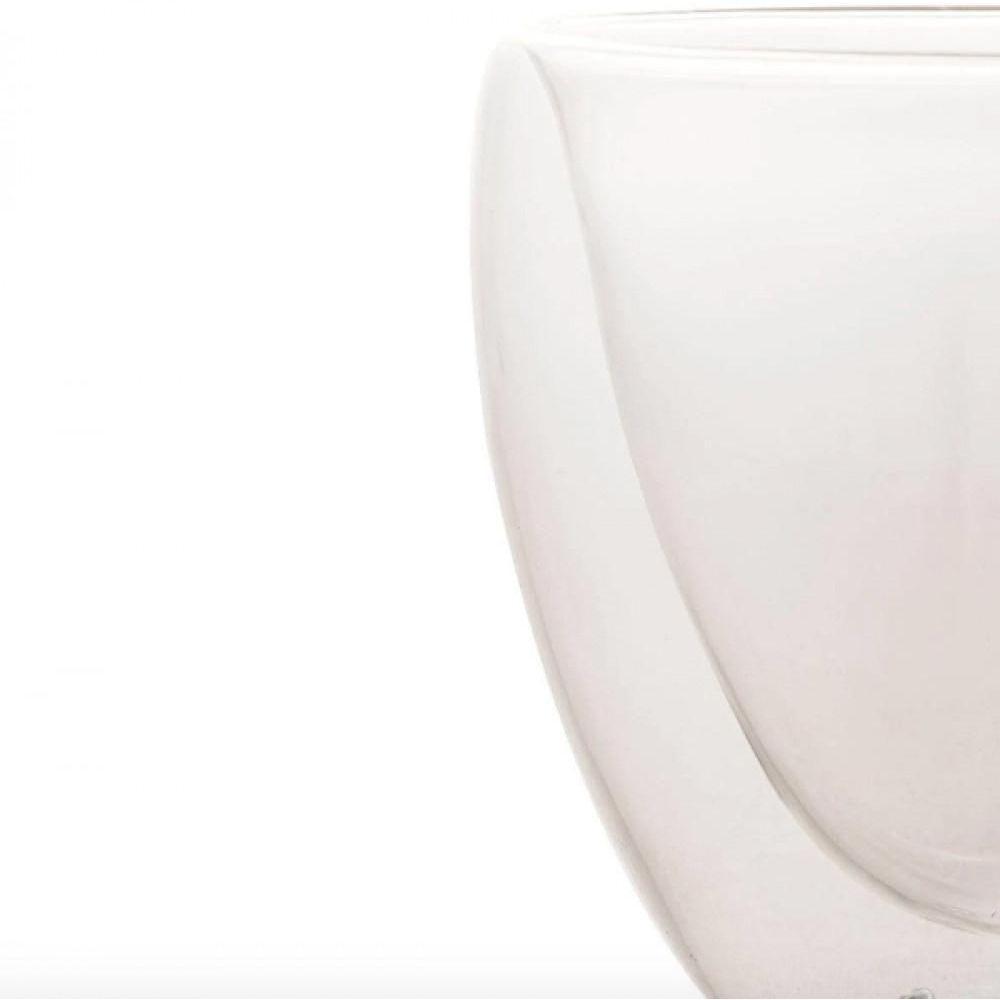 Conjunto De 2 Copos Parede Dupla Heart 230 Ml - Lyor - 2